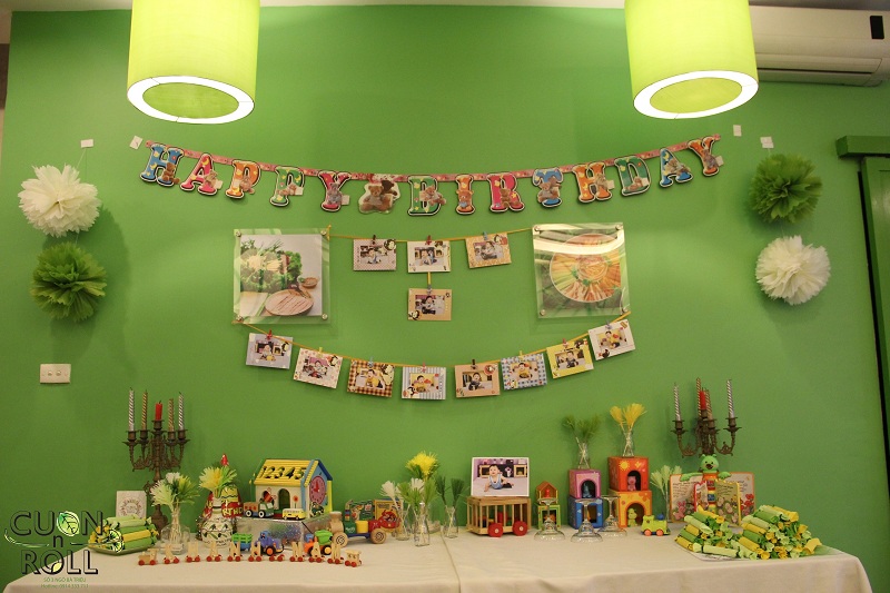 Địa điểm tổ chức sinh nhật cho bé tại Hà Nội Cuốn n Roll
