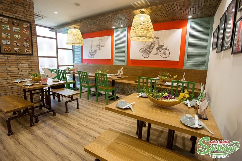 Nhà hàng Việt Nam ngon tại Hà Nội Món ngon Sài Thành
