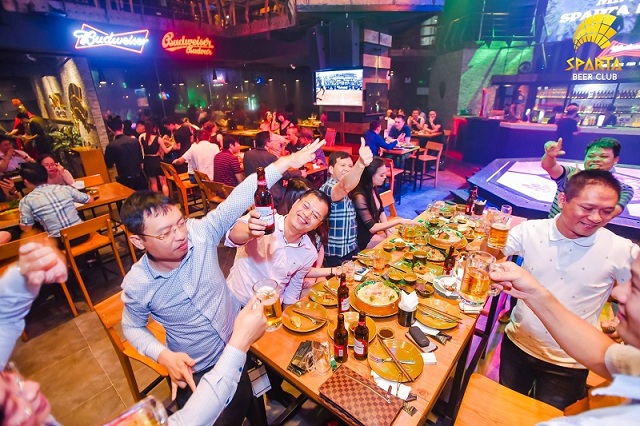 Địa điểm ăn uống Hà Nội Sparta Beer Club