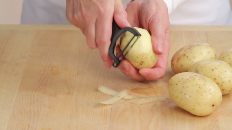 Cách làm khoai tây chiên 2