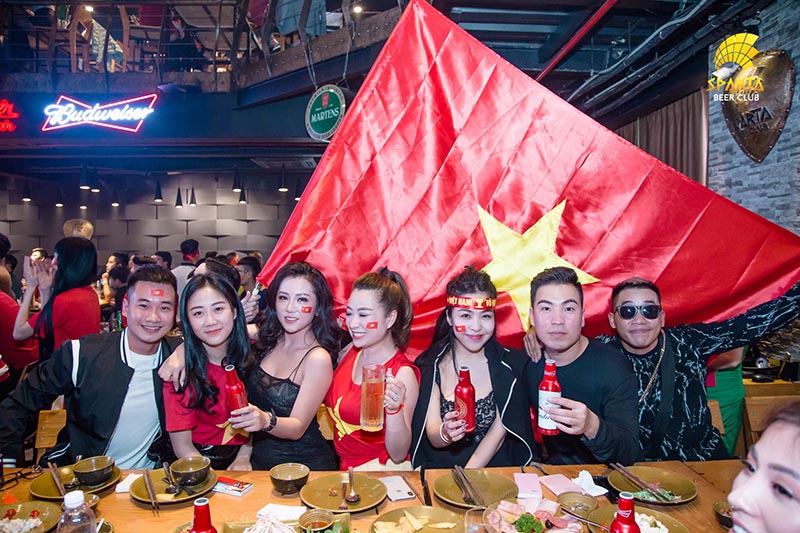 Sparta Beer Club trong chiến thắng của U23 Việt Nam 2