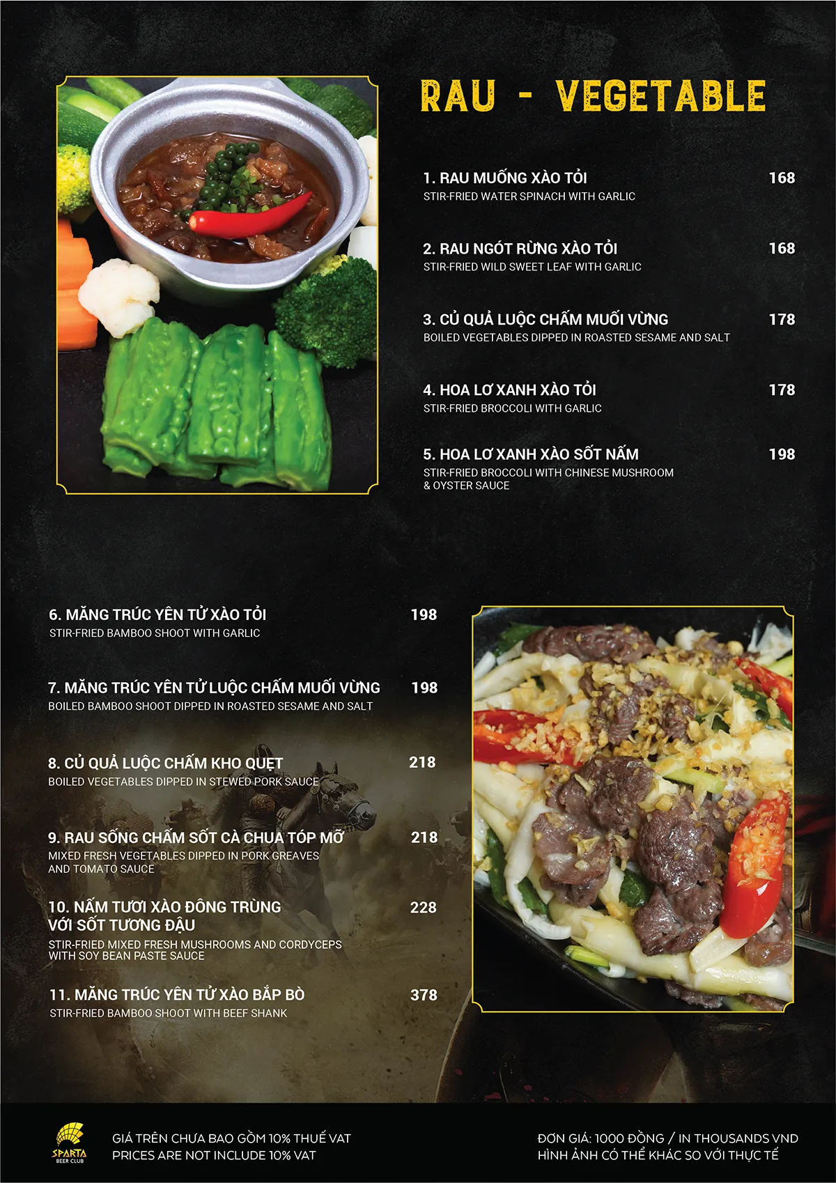 Menu trang 3