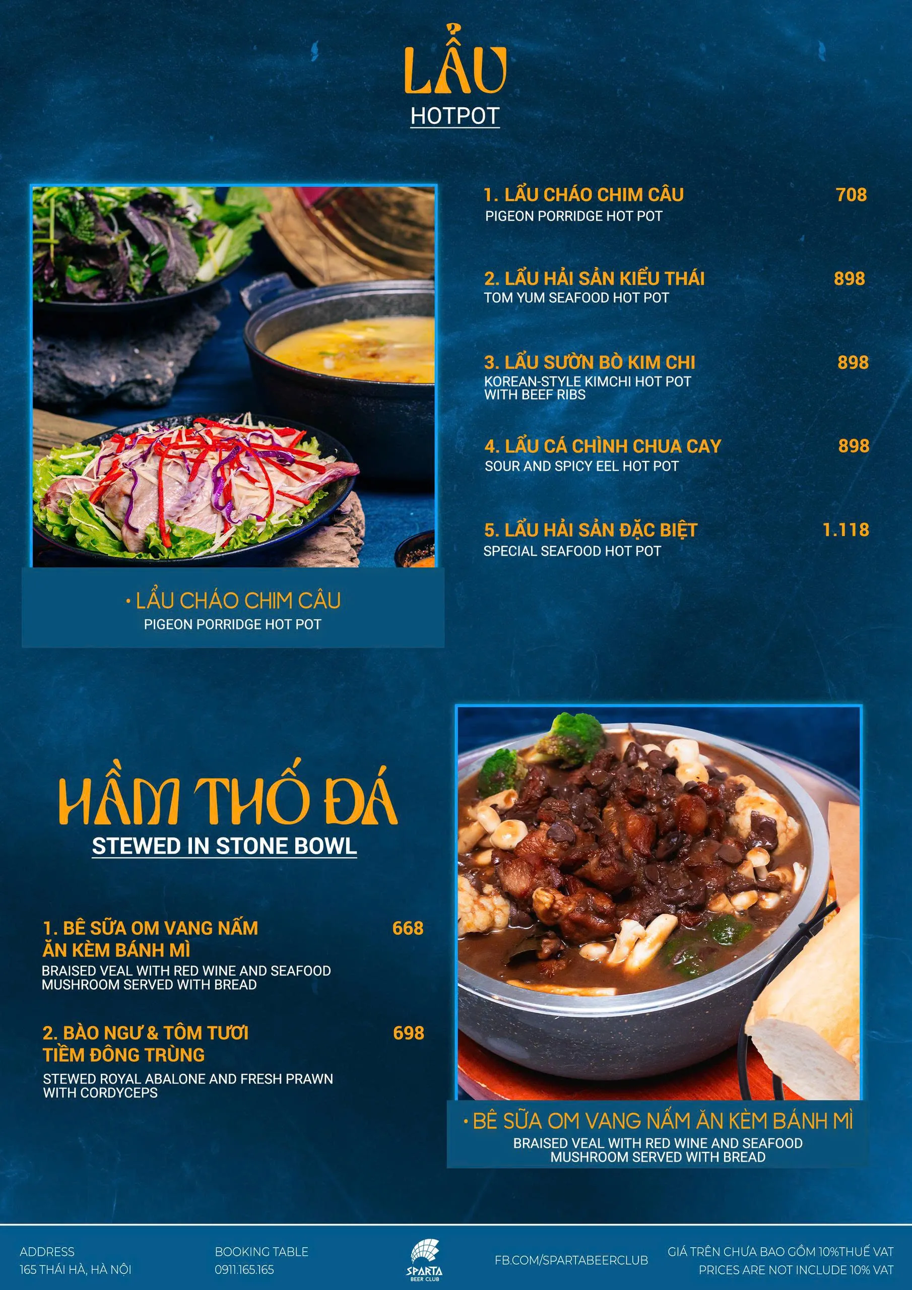 Menu trang 16