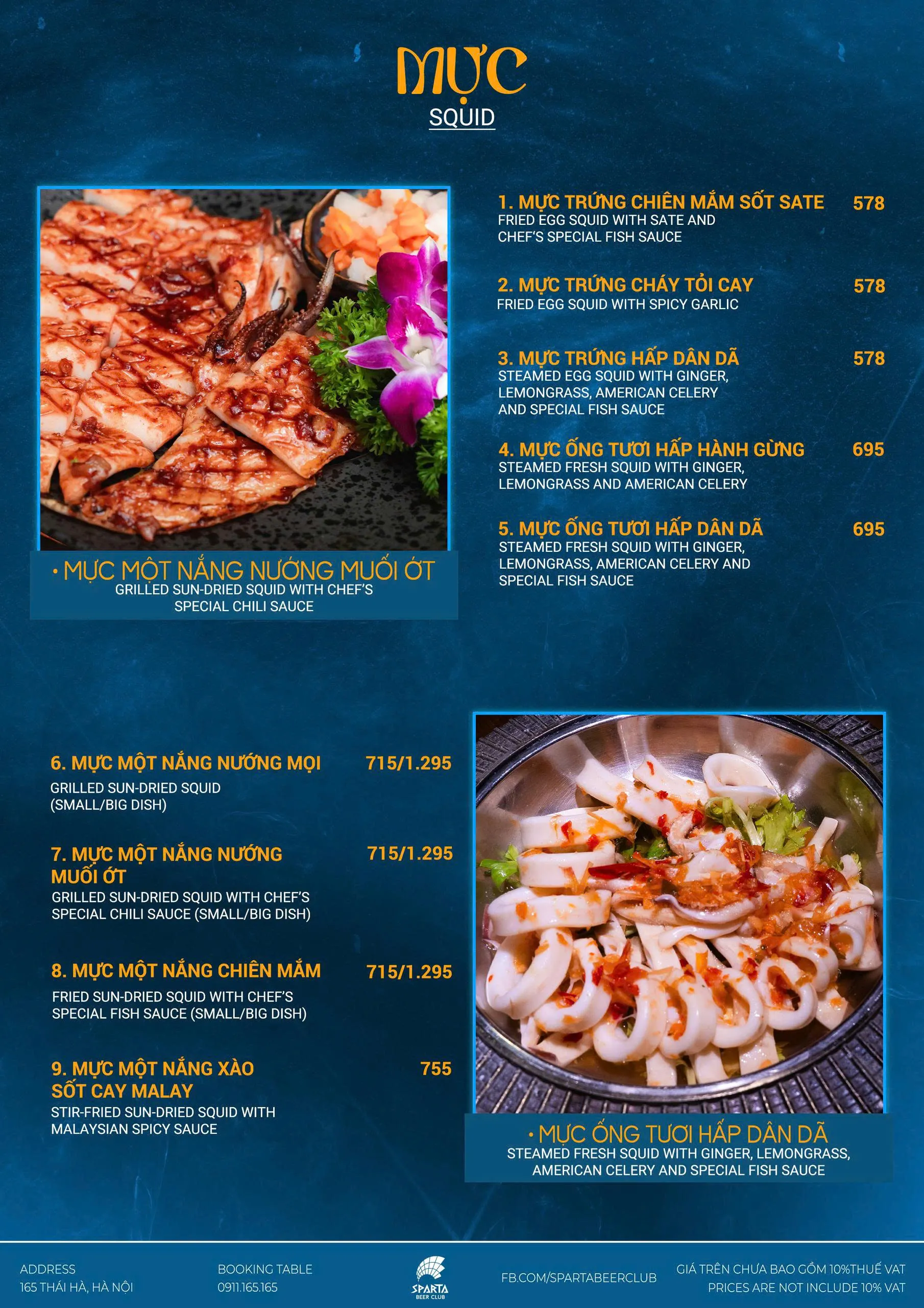 Menu trang 6