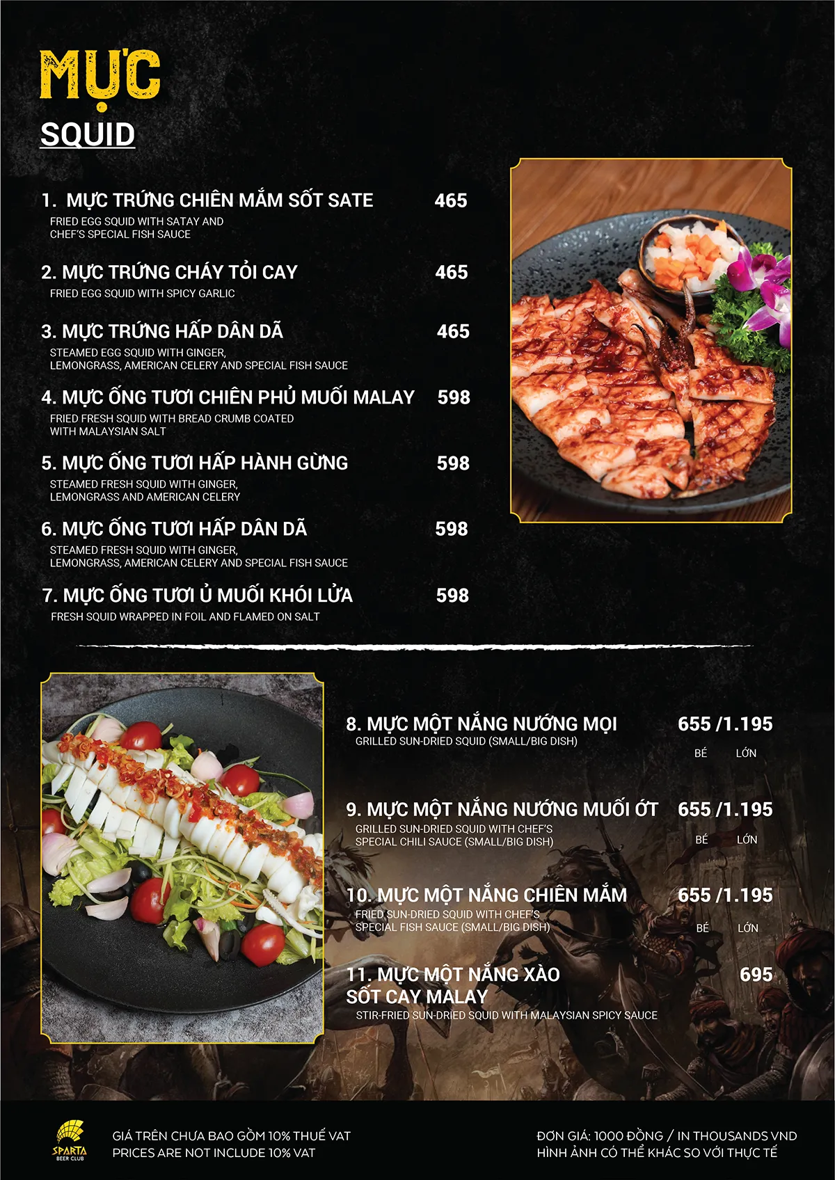 Menu trang 7