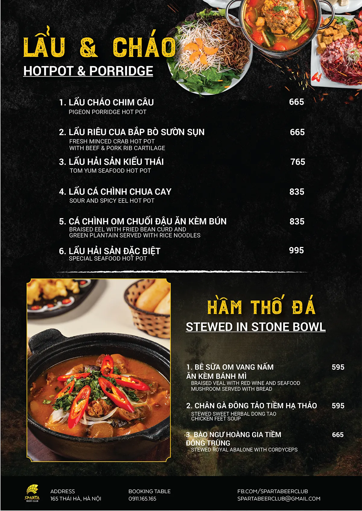 Menu trang 10