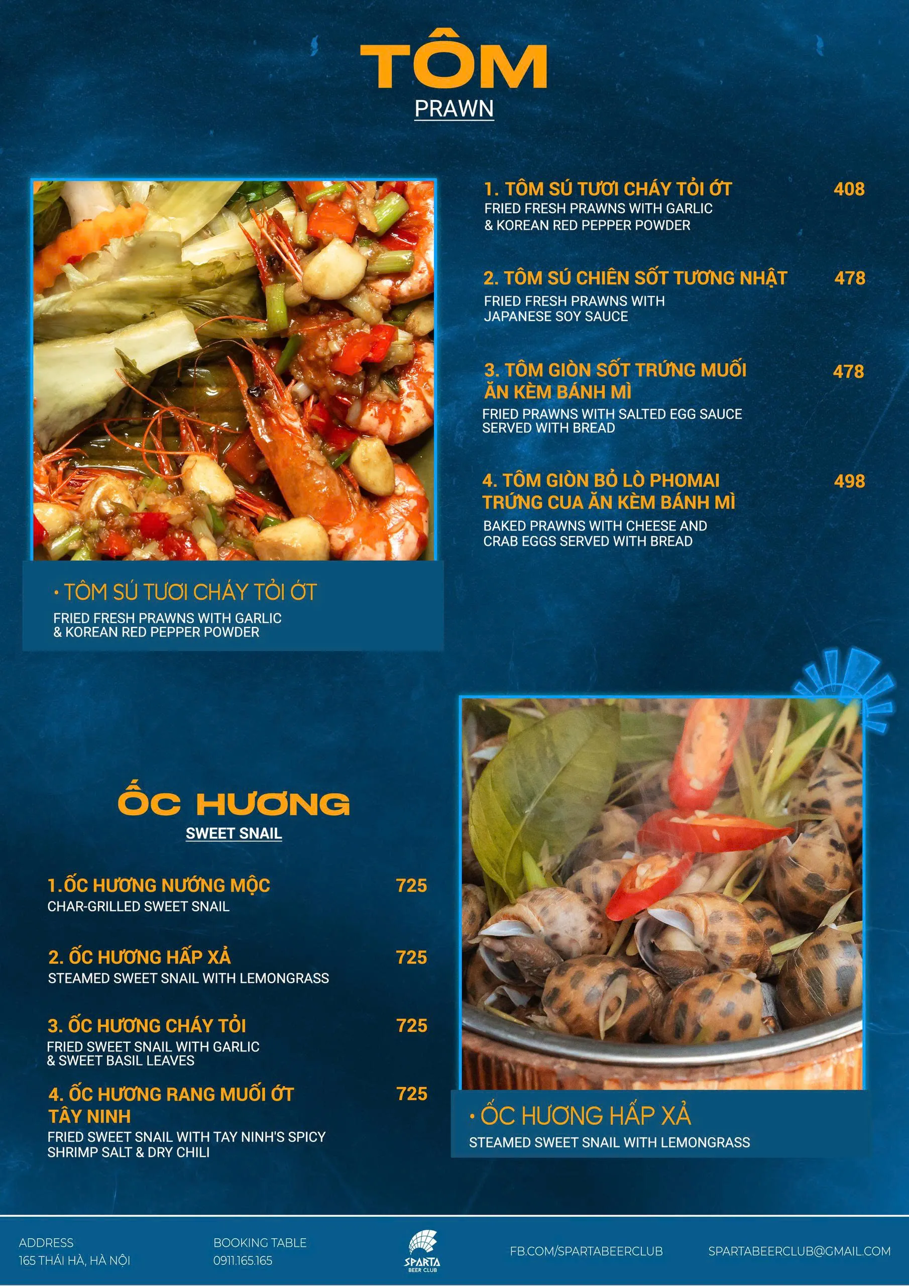 Menu trang 17