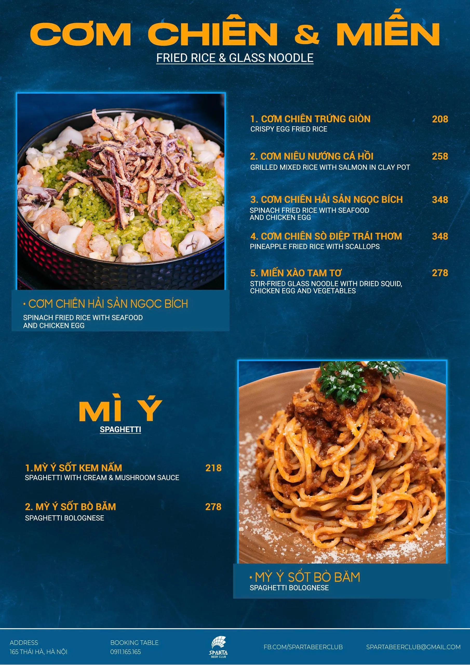 Menu trang 25