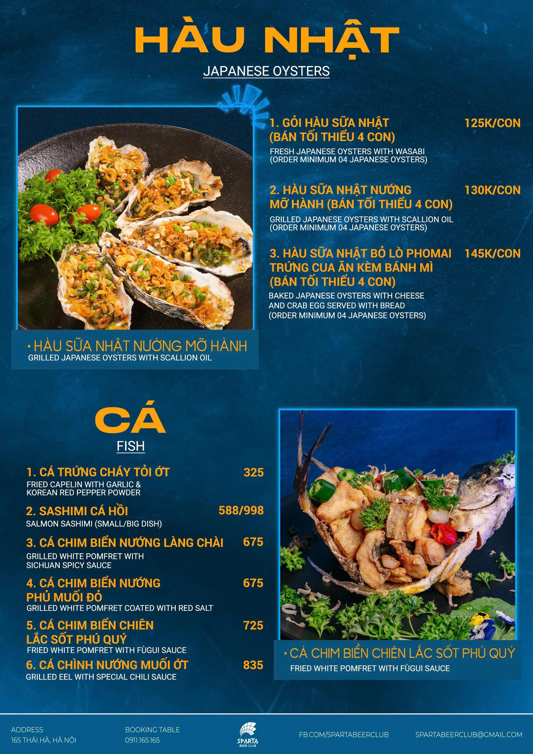 Menu trang 15